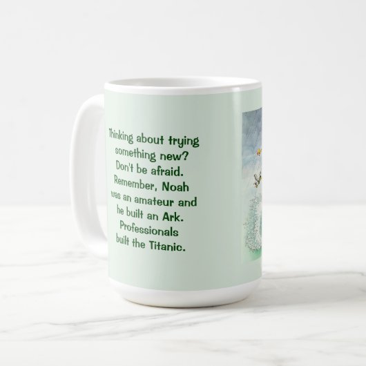 Noah's Ark en Titanic Mok (Voorkant links)