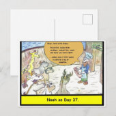 Noah's Ark Feestdagenkaart (Voorkant / Achterkant)