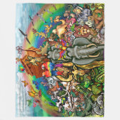 Noah's Ark Fleece Blanket Deken (Voorkant)