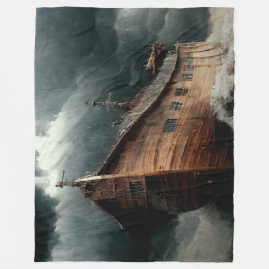 NOAH'S ARK FLEECE DEKEN (Voorkant)