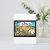"Noah's Ark" Funny Cartoon T - shirts Gifts Collec Briefkaart (Staand voorkant)