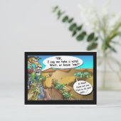 "Noah's Ark" Funny Cartoon T - shirts Gifts Collec Briefkaart (Staand voorkant)