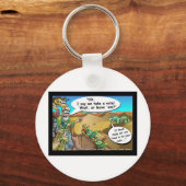 "Noah's Ark" Funny Cartoon T - shirts Gifts Collec Sleutelhanger (Voorkant)