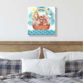 Noah's Ark ~ Gallery Wrapped Canvas (Insitu (Slaapkamer))