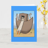 Noah's Ark - Geen katten toegestaan Kaart (Gele Bloem)