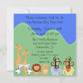 Noah's Ark Gepersonaliseerd op zaterdag uitvinding Kaart (Achterkant)