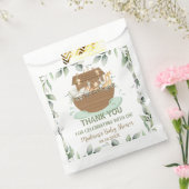 Noah's Ark Greenery Baby shower Birthday Baptism Bedankzakje (Gezegeld)