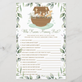 Noah's Ark Greenery die mama het beste spel kent