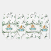 Noah's Ark Greenery doop 1e verjaardag Baby Bedankdoosjes (Ongevouwen)