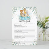 Noah's Ark Greenery vindt het spel met de gastscho (Staand voorkant)