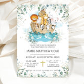 Noah's Ark groen Geslacht Neutrale doop Kaart