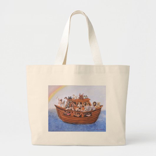 Noah's Ark Grote Tote Bag (Voorkant)
