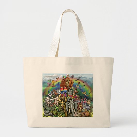 Noah's Ark Grote Tote Bag (Voorkant)