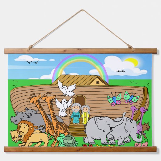 Noah's Ark Hangend Wandkleed (Voorkant)