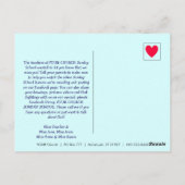 Noah's Ark Het is al een tijdje een zondagsschoolh Briefkaart (Achterkant)