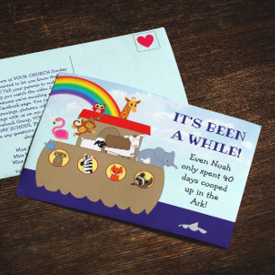 Noahs Ark Het was een zondagse herinnering Briefkaart