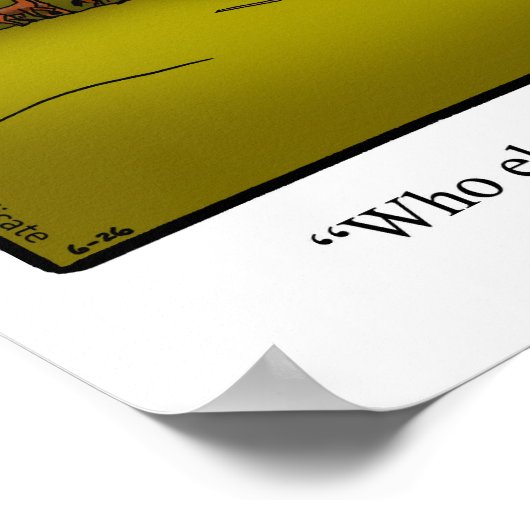 Noah's Ark Humor Poster Gift (Hoek)