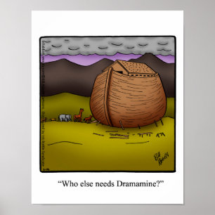 Noah's Ark Humor Poster Gift