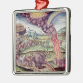 Noah's Ark, illustratie uit 'Brevis Narratio' Metalen Ornament (Links)