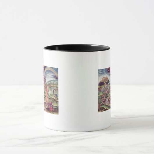 Noah's Ark, illustratie uit 'Brevis Narratio' Mok (Midden)