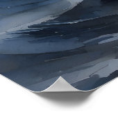 Noah's Ark in het stormachtige Zee Poster (Hoek)