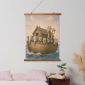 Noah's Ark Islamitische Peuterklas Hangend Wandkleed (Slaapkamer)
