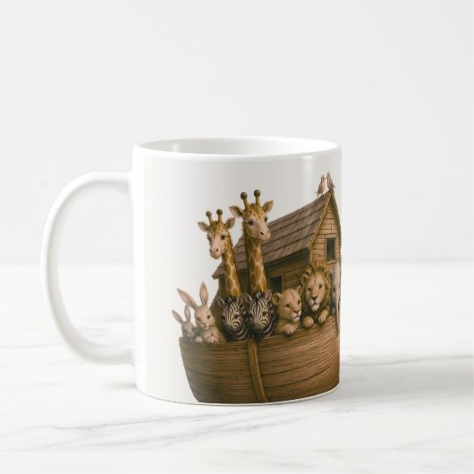 Noah's Ark Islamitische Peuterklas Koffiemok (Links)