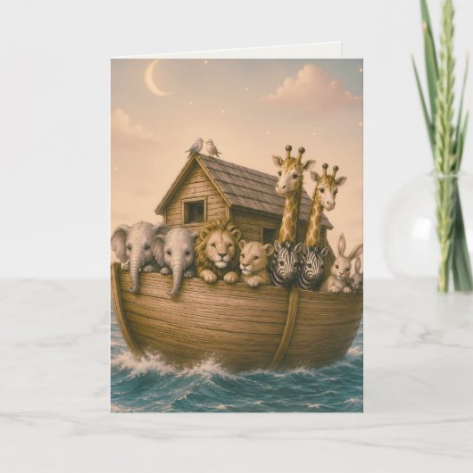 Noah's Ark Islamitische Peuterspeelzaal Kaart (Voorkant)