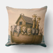 Noah's Ark Islamitische Peuterspeelzaal Kussen (Voorkant)
