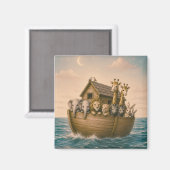 Noah's Ark Islamitische Peuterspeelzaal Magneet (Voorkant / Achterkant)