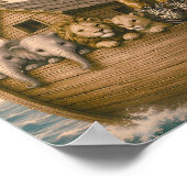 Noah's Ark Islamitische Peuterspeelzaal Poster (Hoek)