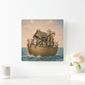 Noah's Ark Islamitische Peuterspeelzaal Vierkante Klok (Huis)