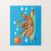 Noah's ark jigsaw puzzle legpuzzel (Verticaal)