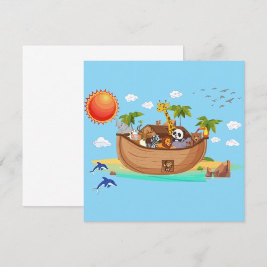 Noah's Ark Kaart (Voorkant / Achterkant)