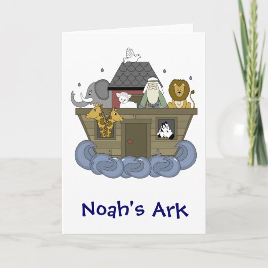 Noahs Ark Kaart-All Occasion Kaart (Voorkant)