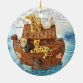Noah's Ark Keramisch Ornament (Achterkant)