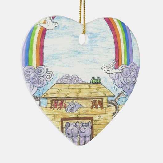 Noah's Ark Keramisch Ornament (Rechts)