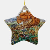 Noah's Ark Keramisch Ornament (Voorkant)