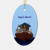 Noah's Ark Keramisch Ornament (Links)