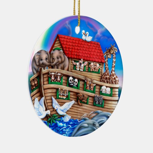 Noah's Ark Keramisch Ornament (Rechts)
