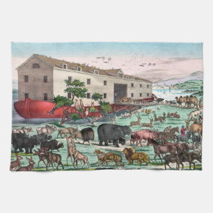 "Noah's Ark" keukenhanddoek