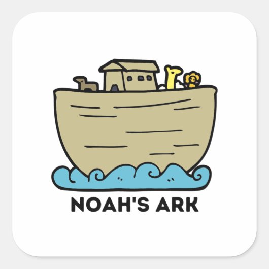 Noah's Ark Kind Sticker (Voorkant)