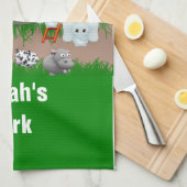 Noah's Ark Kitchen Towel Theedoek (Quarter Fold)