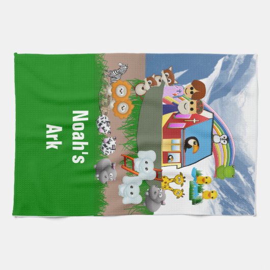 Noah's Ark Kitchen Towel Theedoek (Horizontaal)