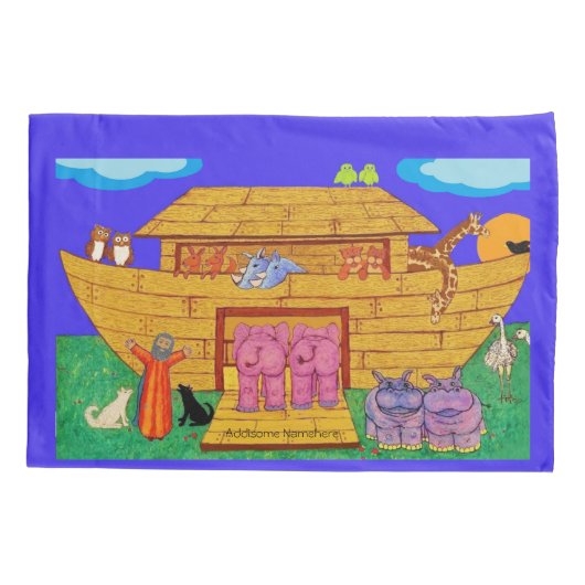 Noah's Ark Kussensloop (Achterkant)