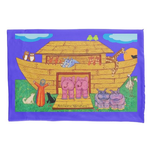 Noah's Ark Kussensloop (Voorkant)
