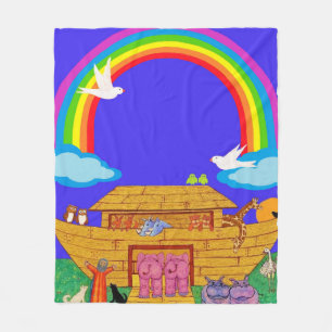 Noah's Ark, kwekerij / Kinder regenboog Ark Deken