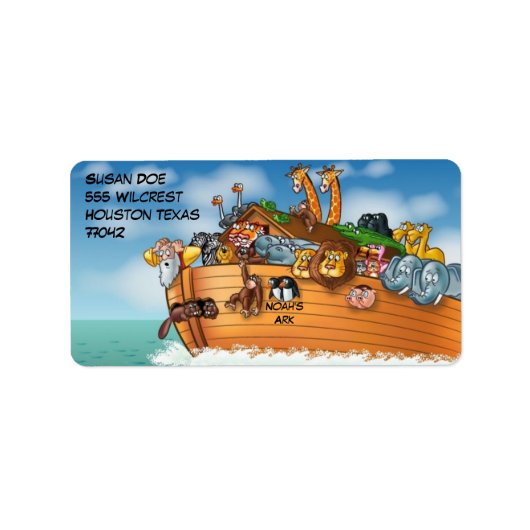 Noah's Ark Label (Voorkant)