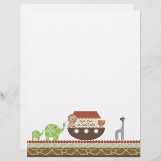 Noahs Ark Letterhead (Voorkant / Achterkant)