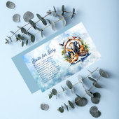 Noah's Ark Leuke Dieren Baby shower Boeken voor Ba Informatiekaartje